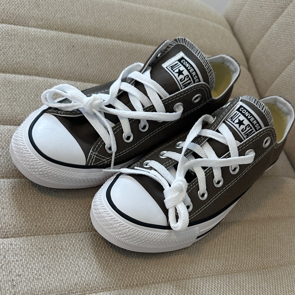 Converse Black and White All Star Sneakers